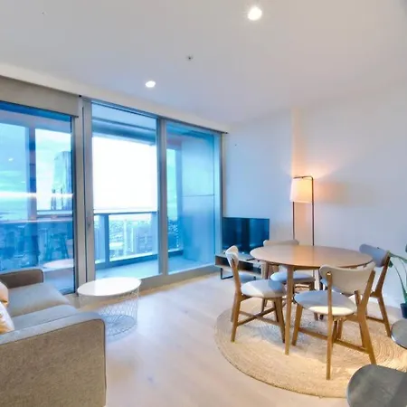 Rest Collection Sky High Apartment As West Side Place Melbourne Exterior photo